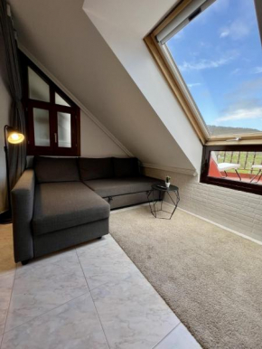 Penthouse views estuary and mountains in Unquera
